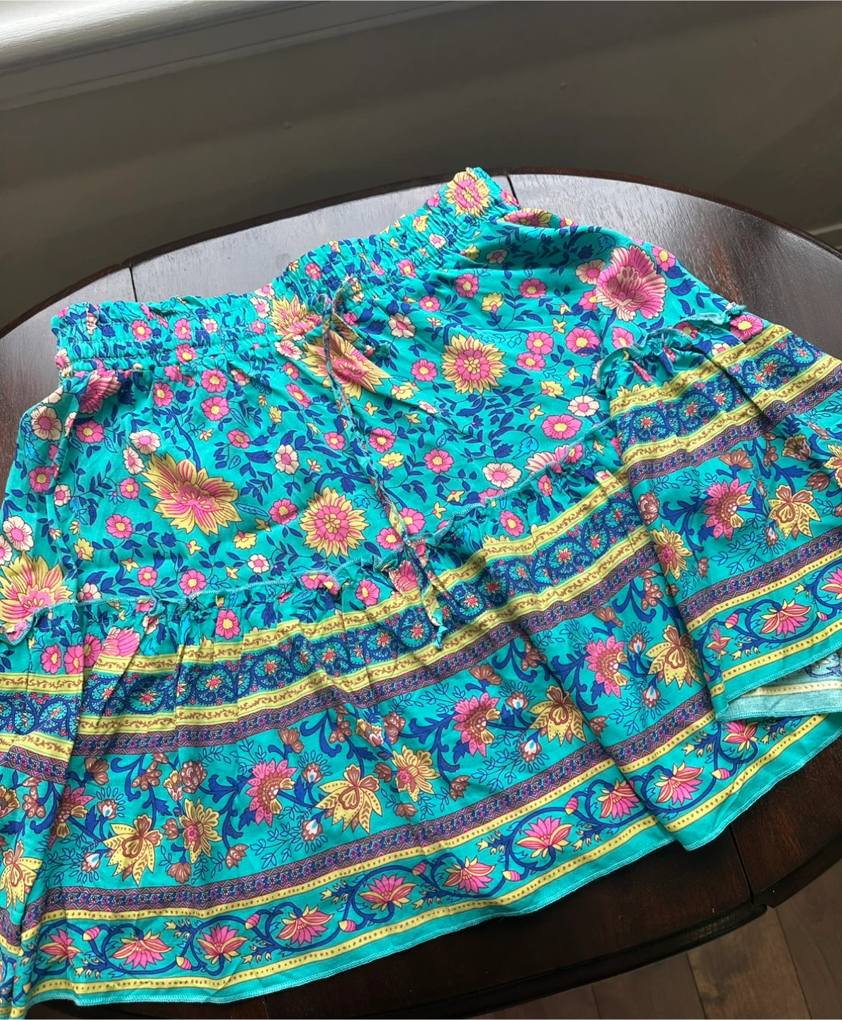 Ally floral print mini skirt size S