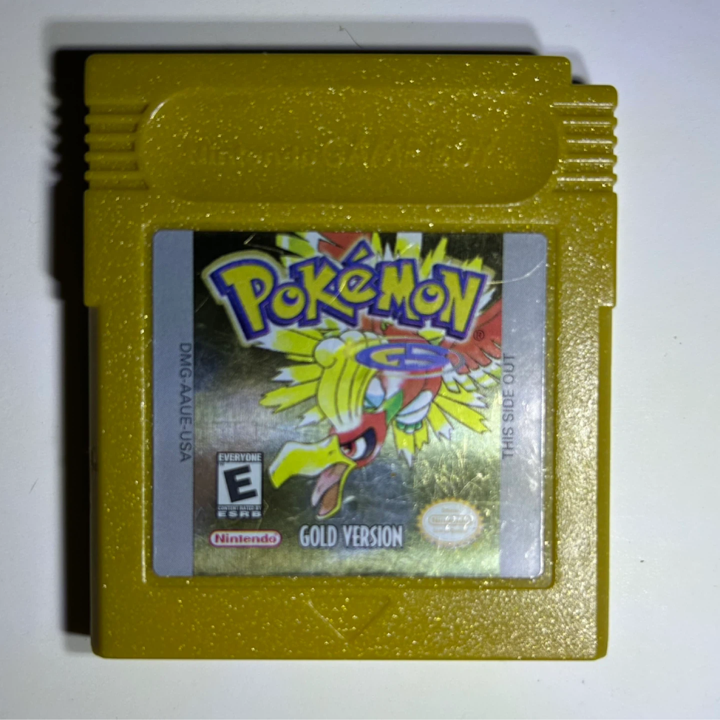Nintendo Game Boy Pokémon Gold Version Cartridge