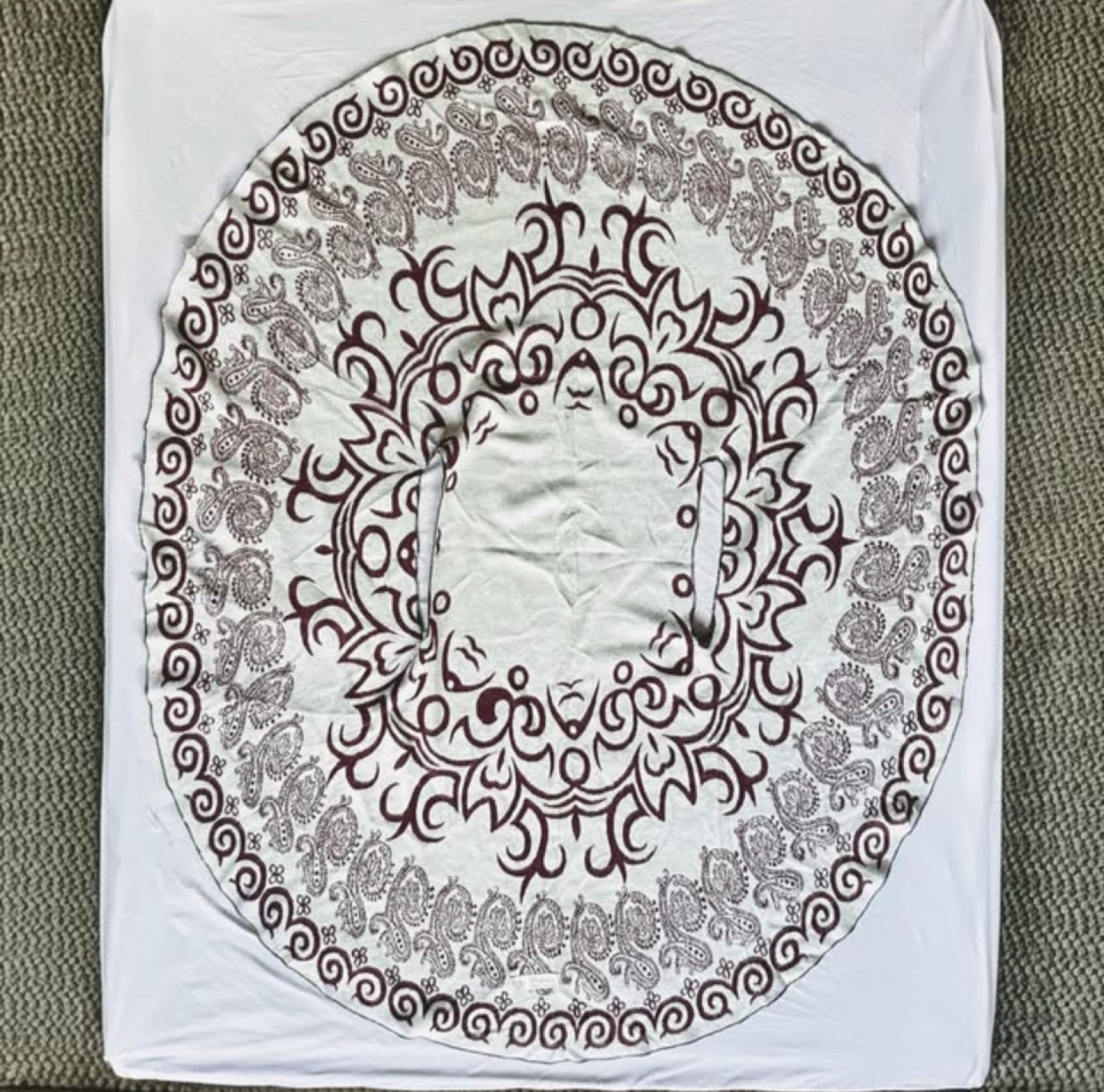 Double sided Paisley Print Shawl Wrap S/M - photo 4