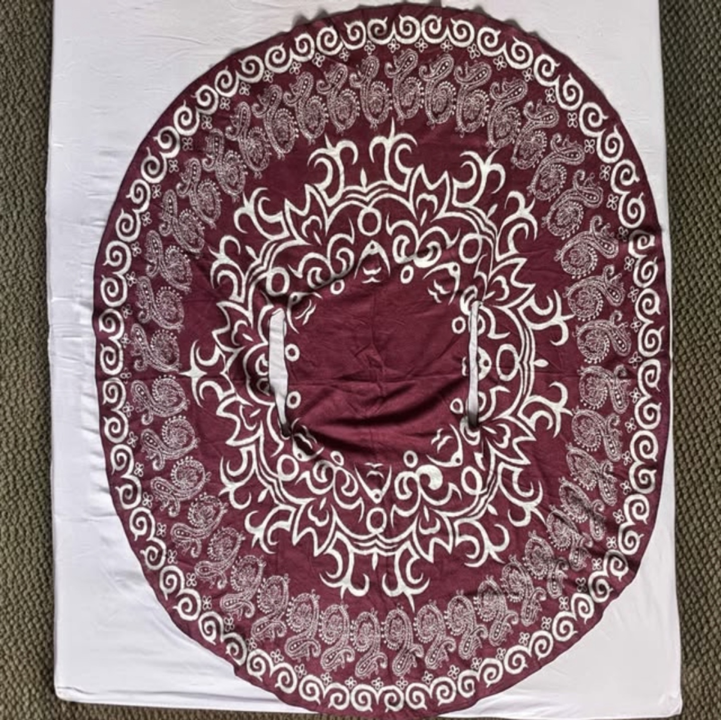 Double sided Paisley Print Shawl Wrap S/M - photo 3
