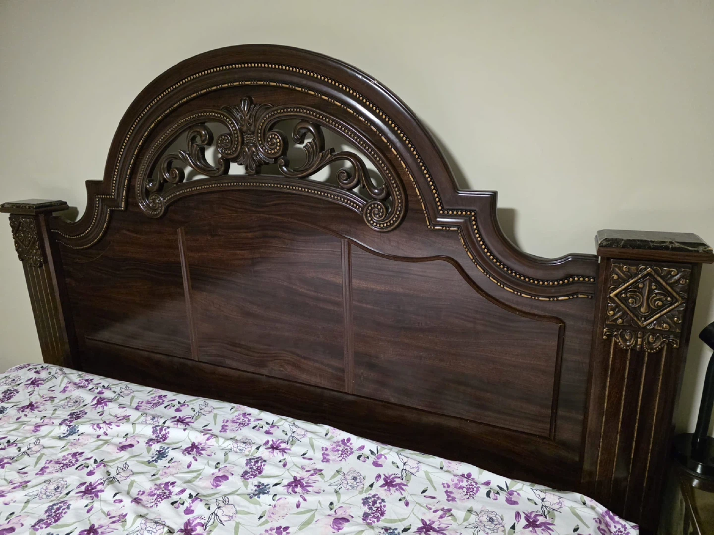 King size bed frame