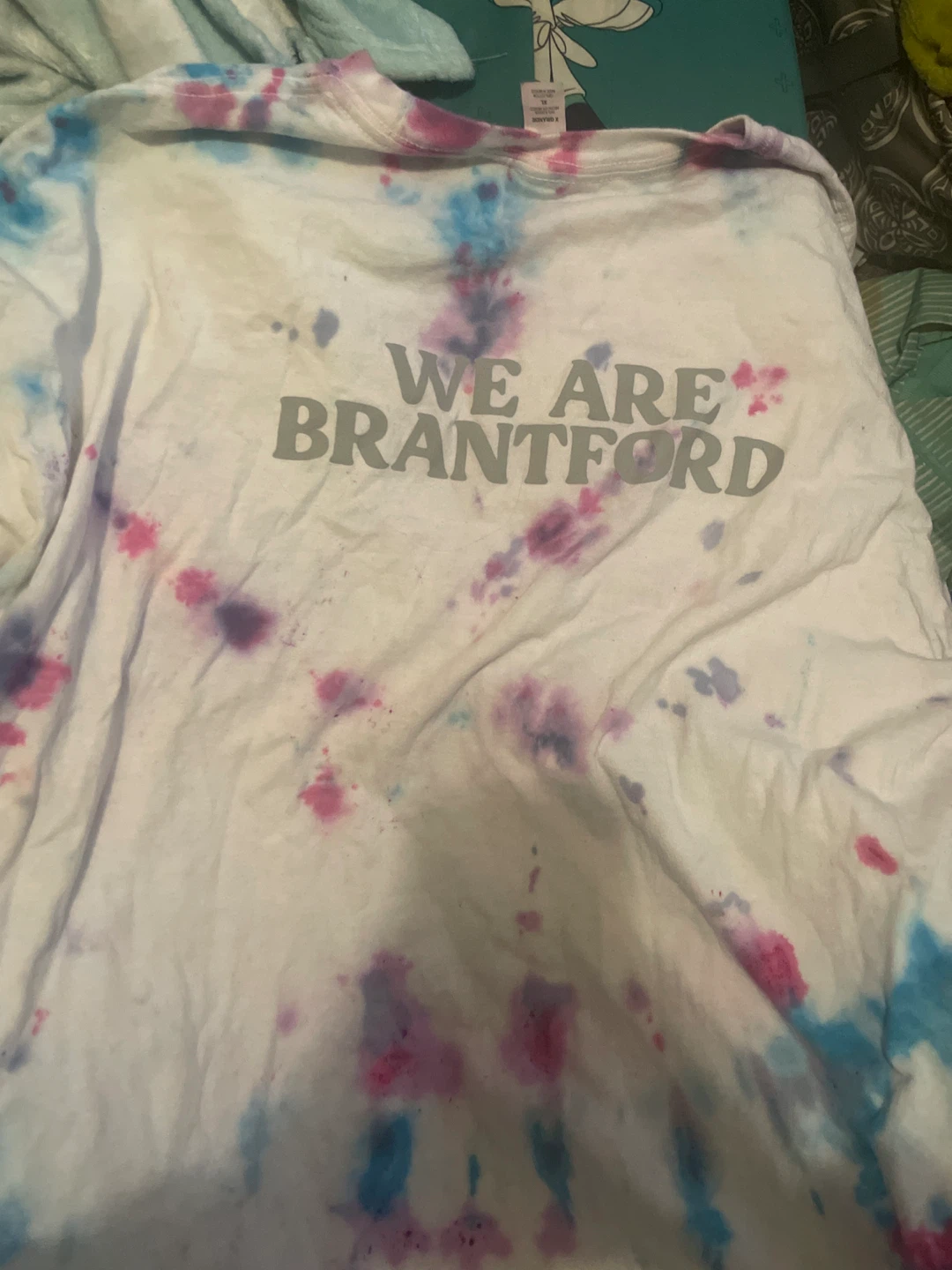 White Out We Are Brantford Tie-Dye T-Shirt - photo 2