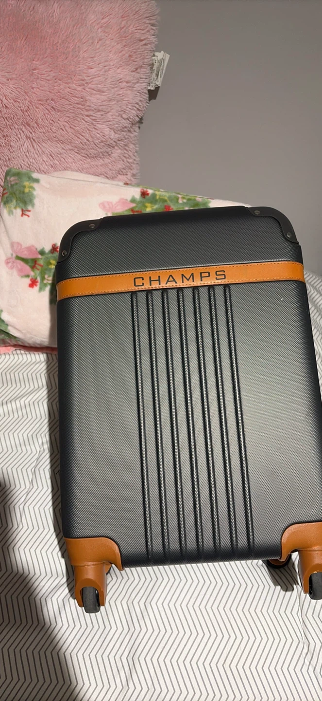 Champs Luggage Carry-On Suitcase