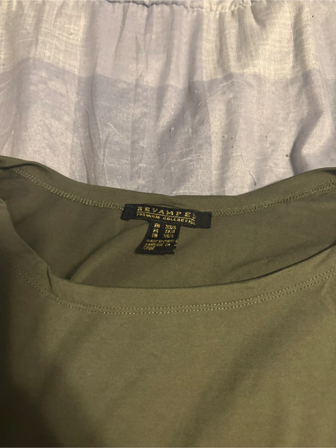 Revamped Premium Collection Long Sleeve T-Shirt - Olive Green - photo 2