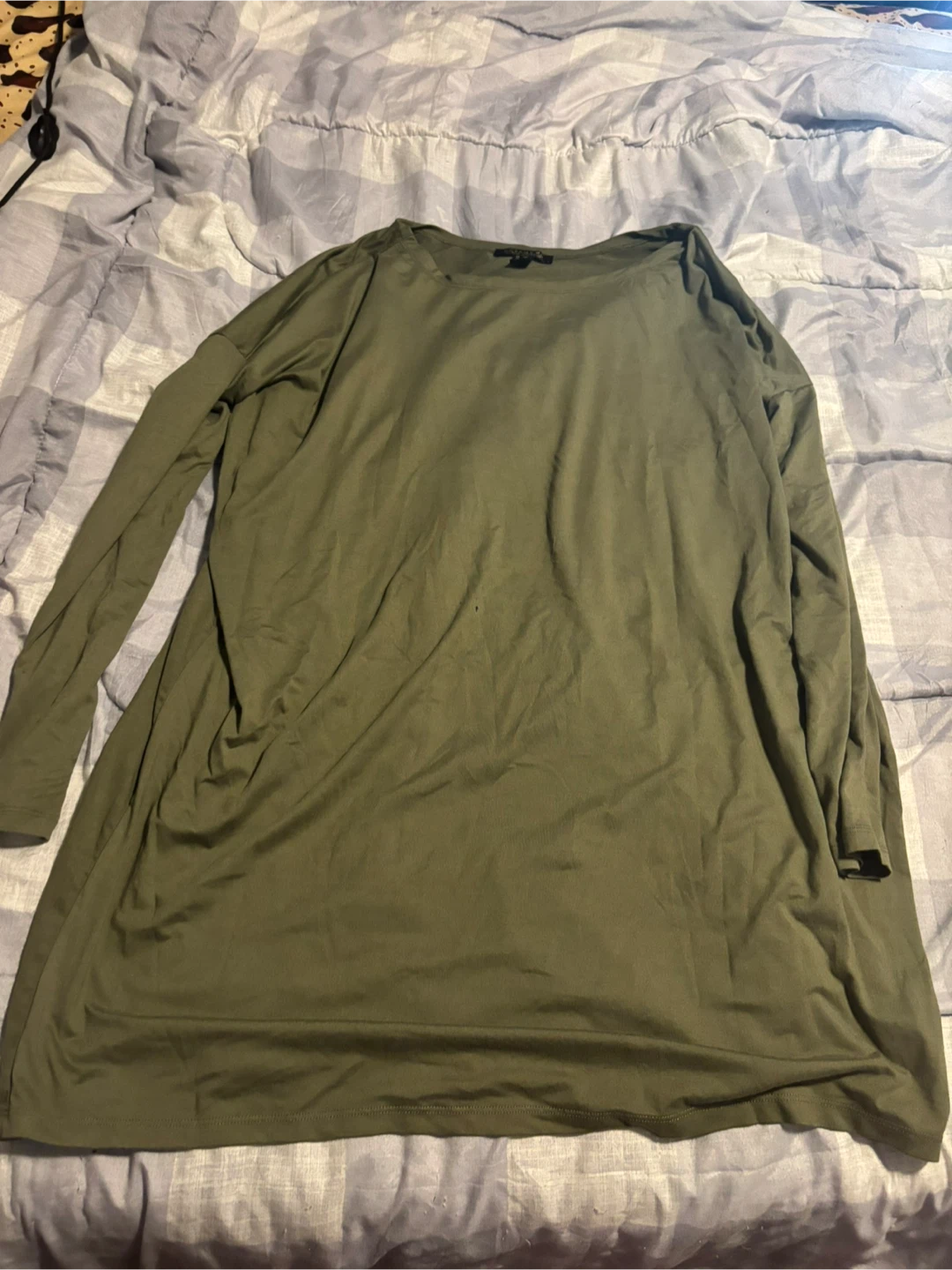 Revamped Premium Collection Long Sleeve T-Shirt - Olive Green