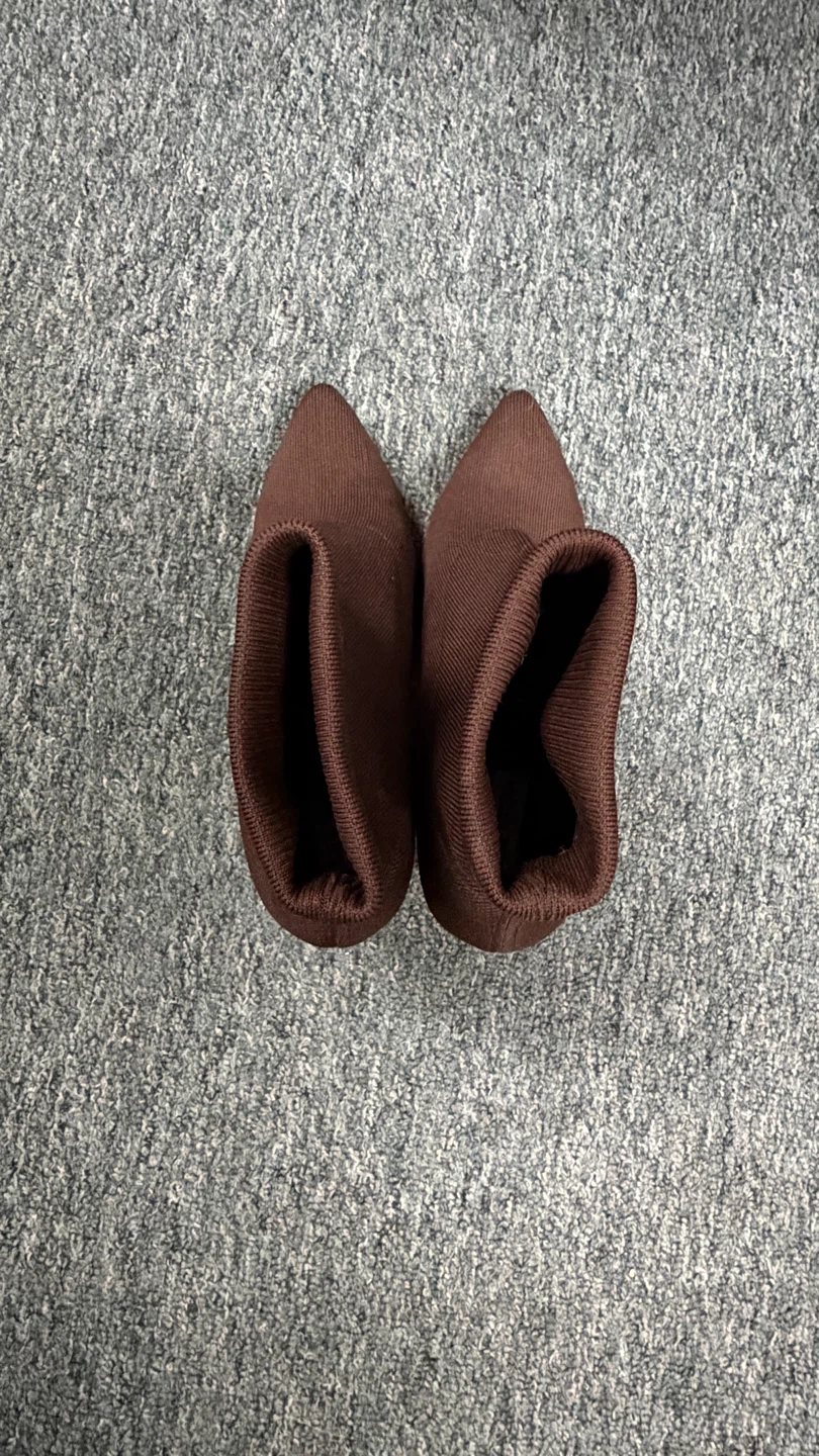 Steve Madden Relic Women's Brown Fabric Ankle Booties - Size 11M - photo 2