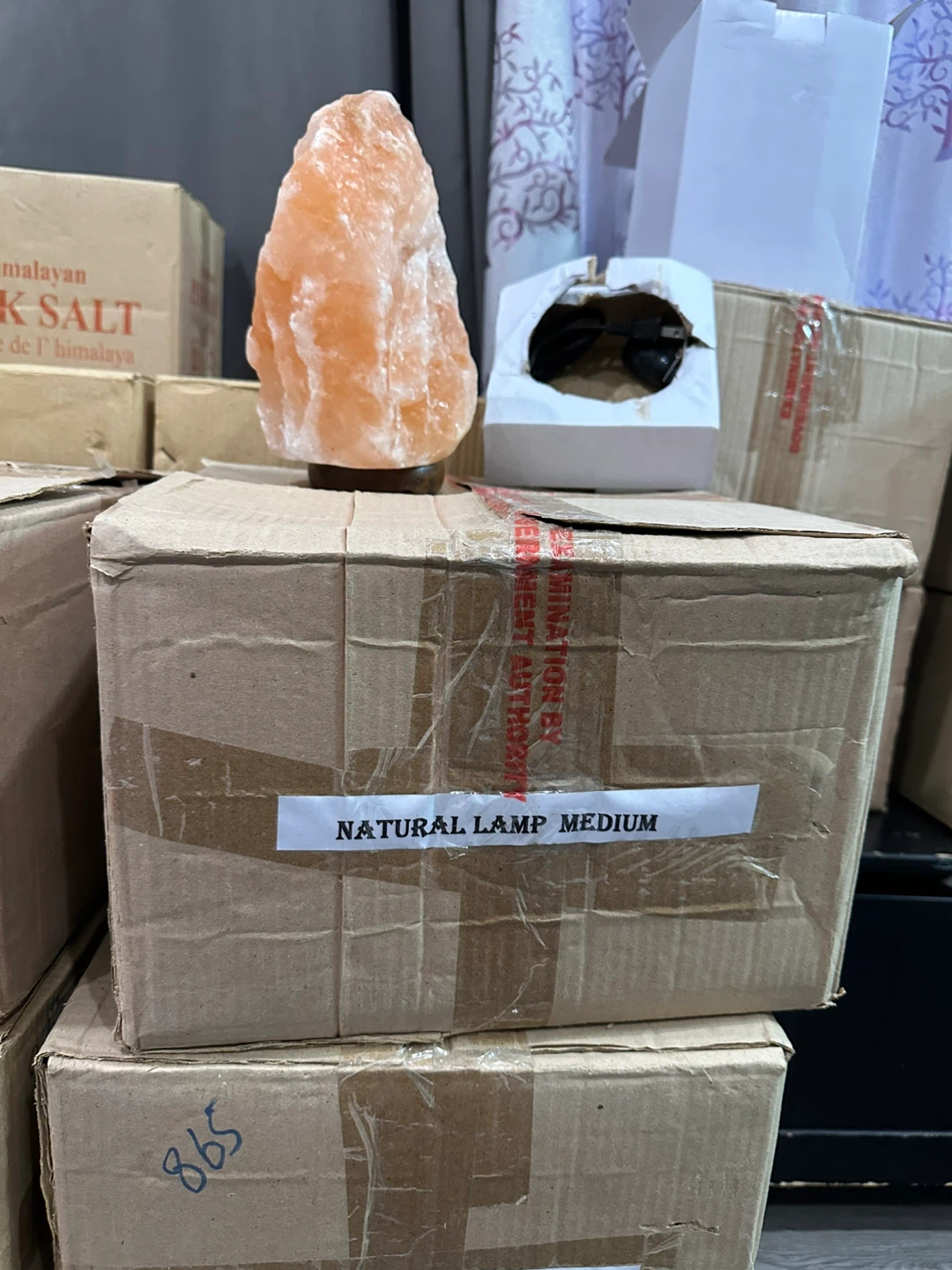 Natural Himalayan Salt Lamp - Medium - photo 3