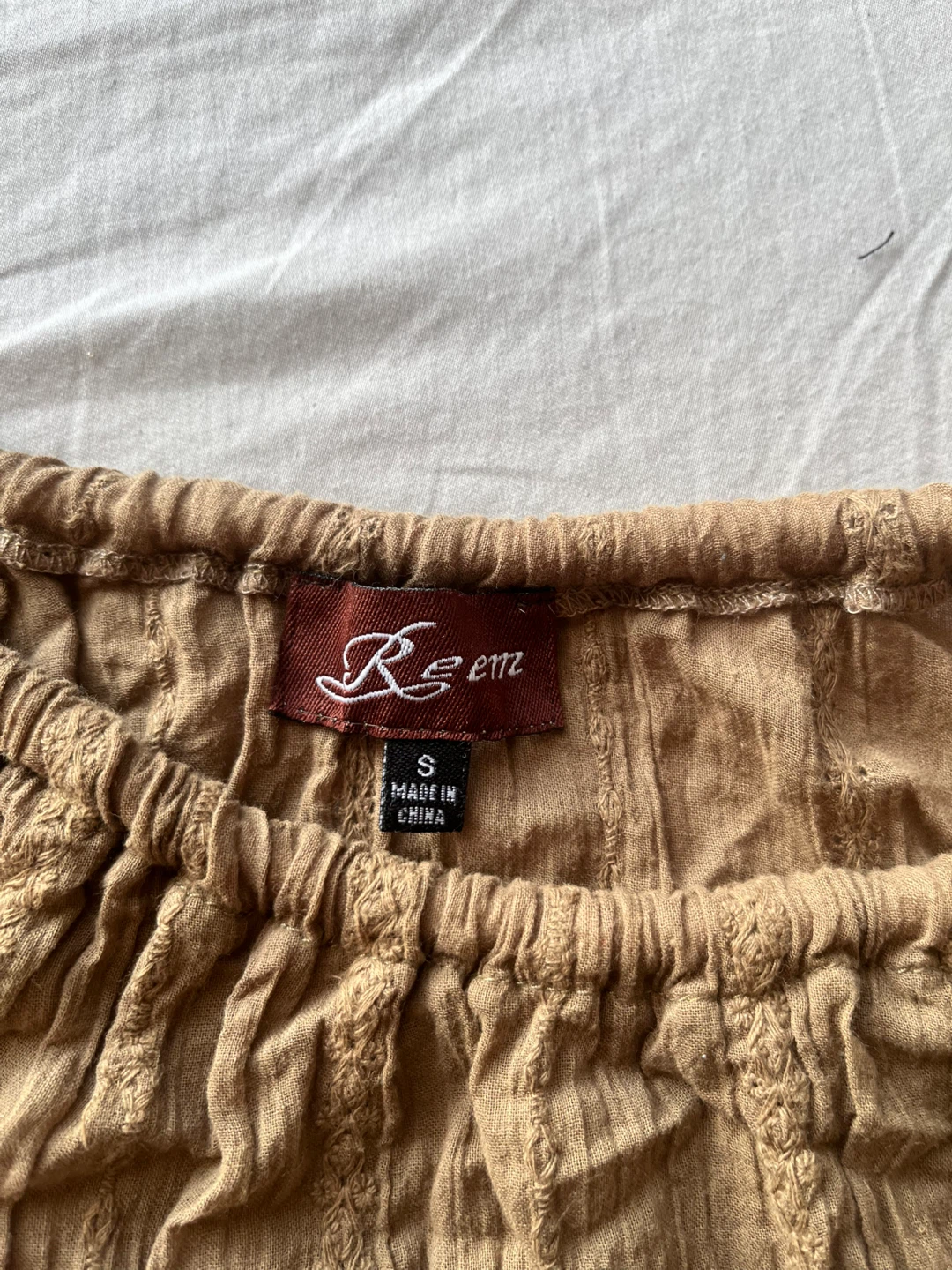 Reem brand Green Tank Top with Rope Straps Size S - photo 2