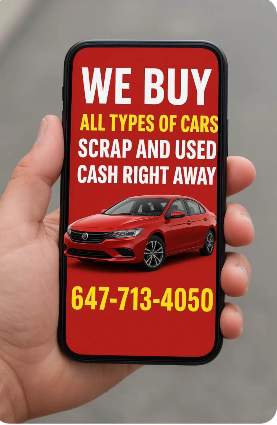 We Buy Scrap and Used Cars