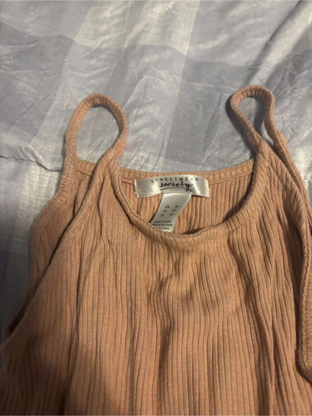 Streetwear Society Ribbed Maxi Dress - Pink - Medium - photo 2