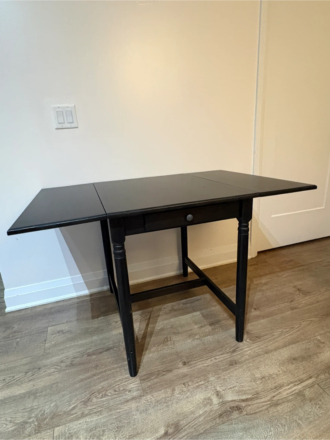 $30 – IKEA INGATORP Drop Leaf Table