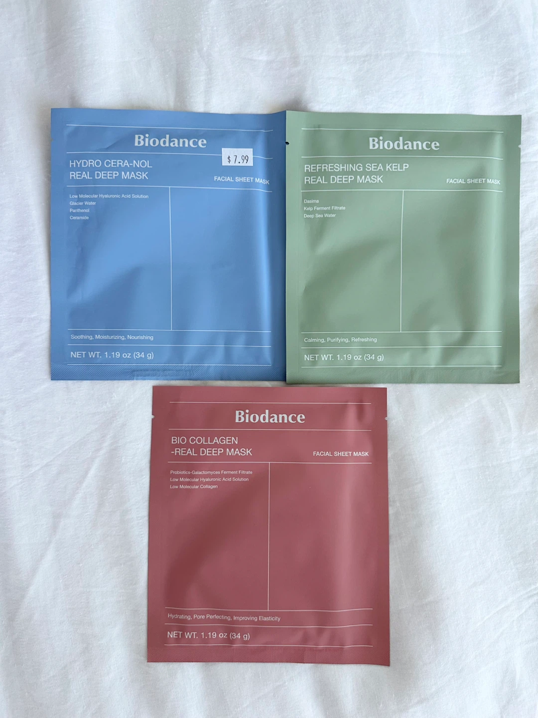 🆕 Biodance Real Deep Mask Set
