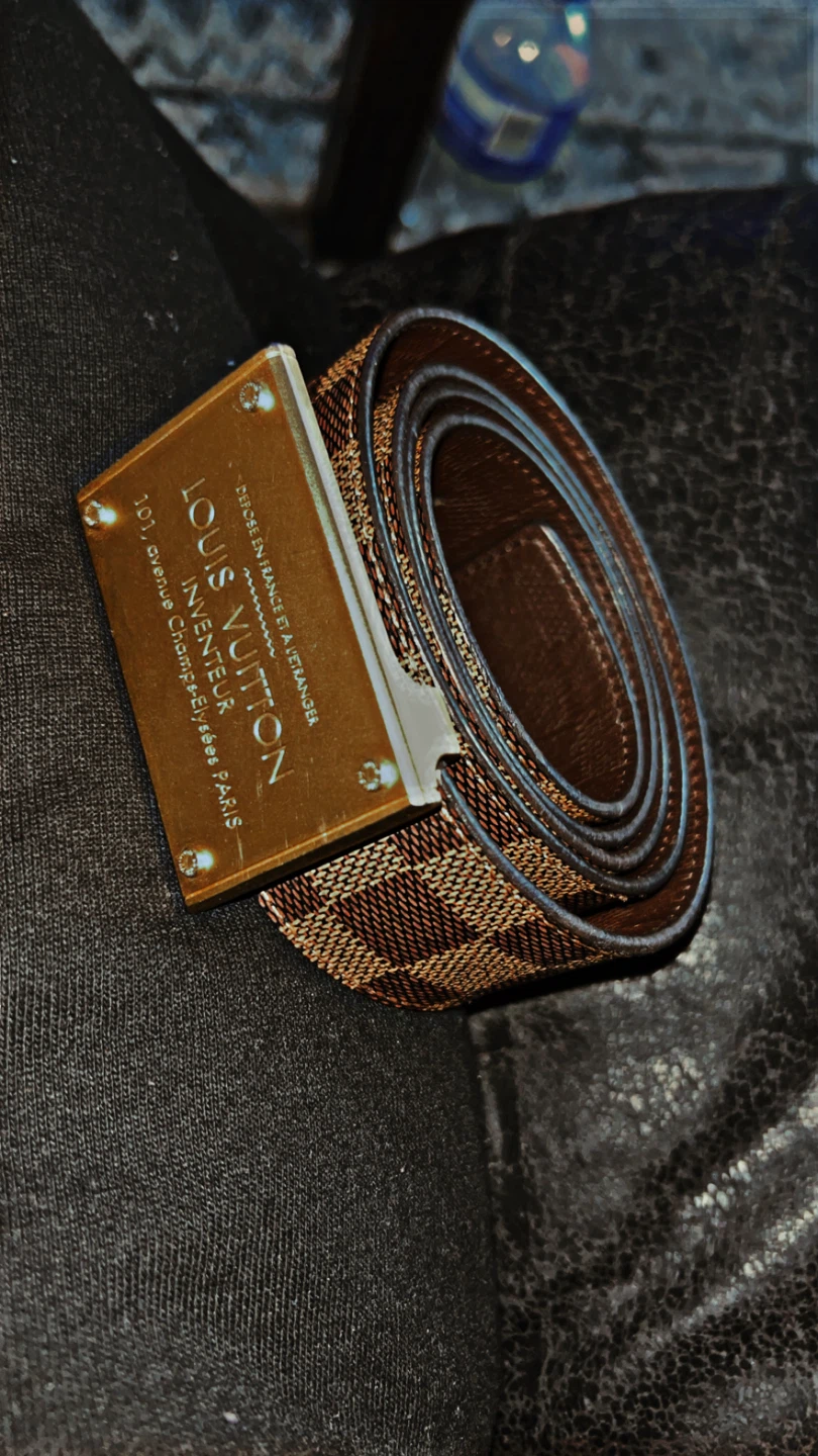 Brand new Louis Vuitton Damier Ebene Belt