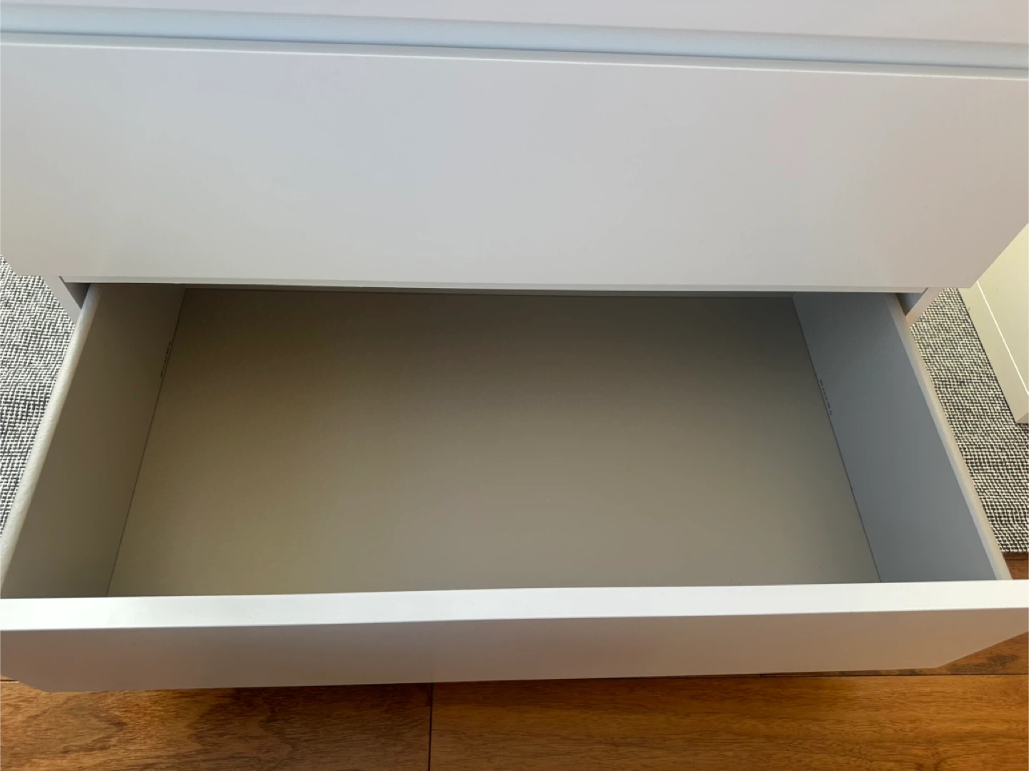 White Modern Dresser + Shelf Set – Save $60 - photo 4