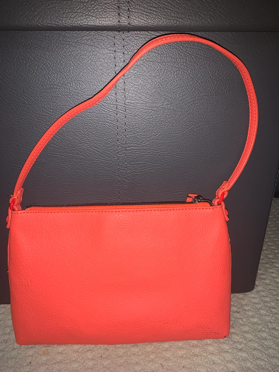 Calvin Klein Orange Wristlet Pouch - photo 2