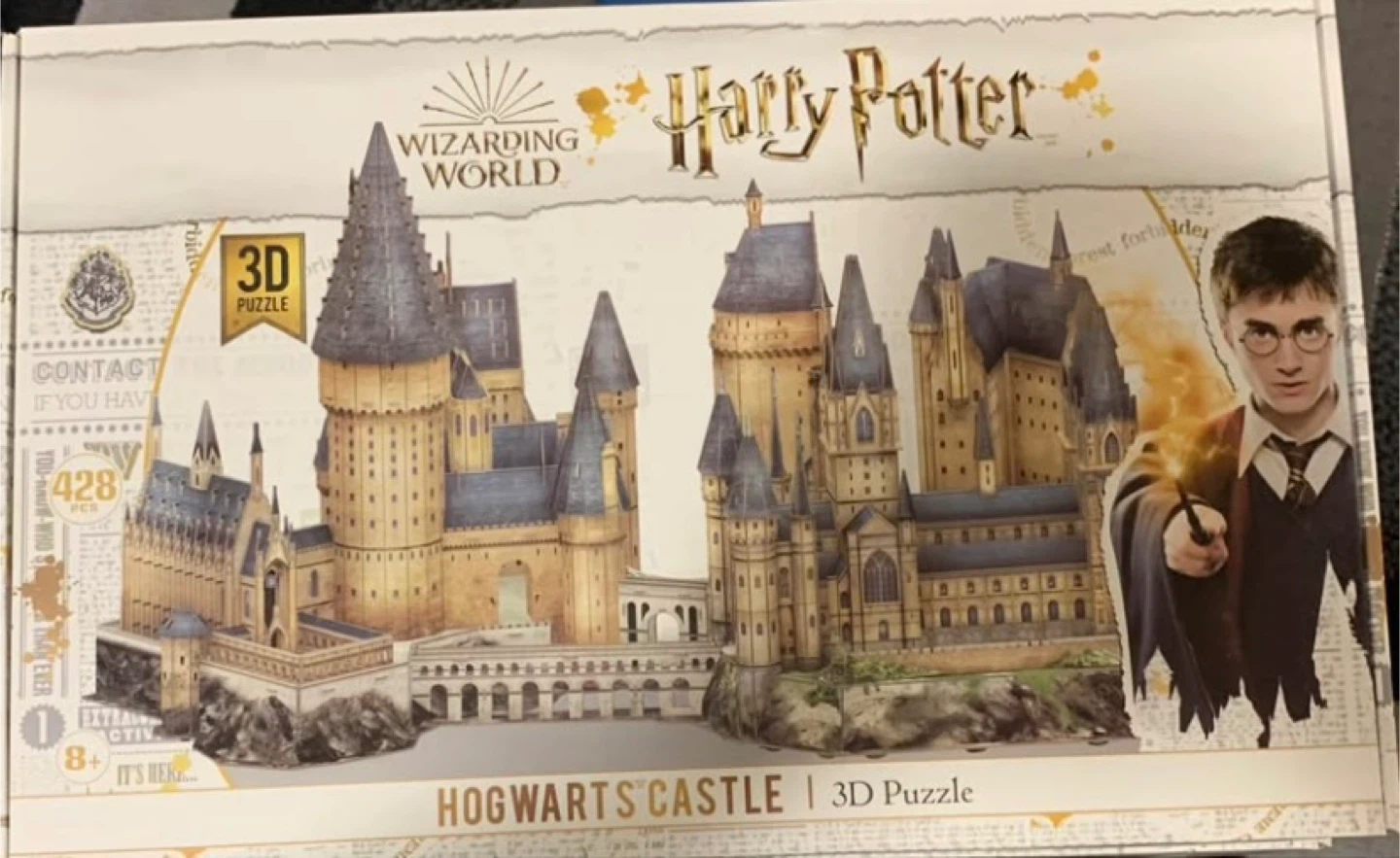 Harry Potter Hogwarts Castle 3D Puzzle 428 Pieces