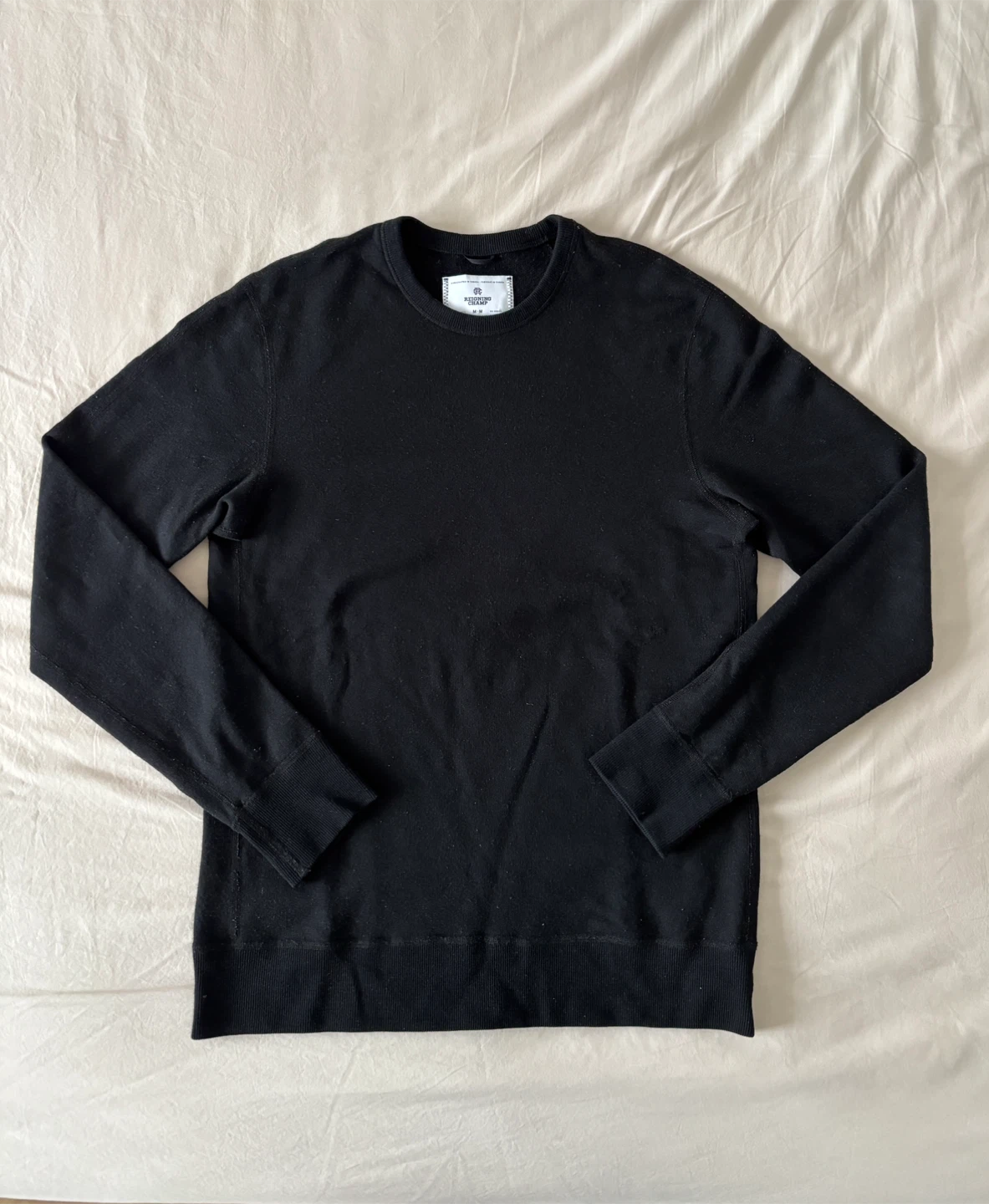 Vintage Reigning Champ Merino Wool Sweater - Made in Canada