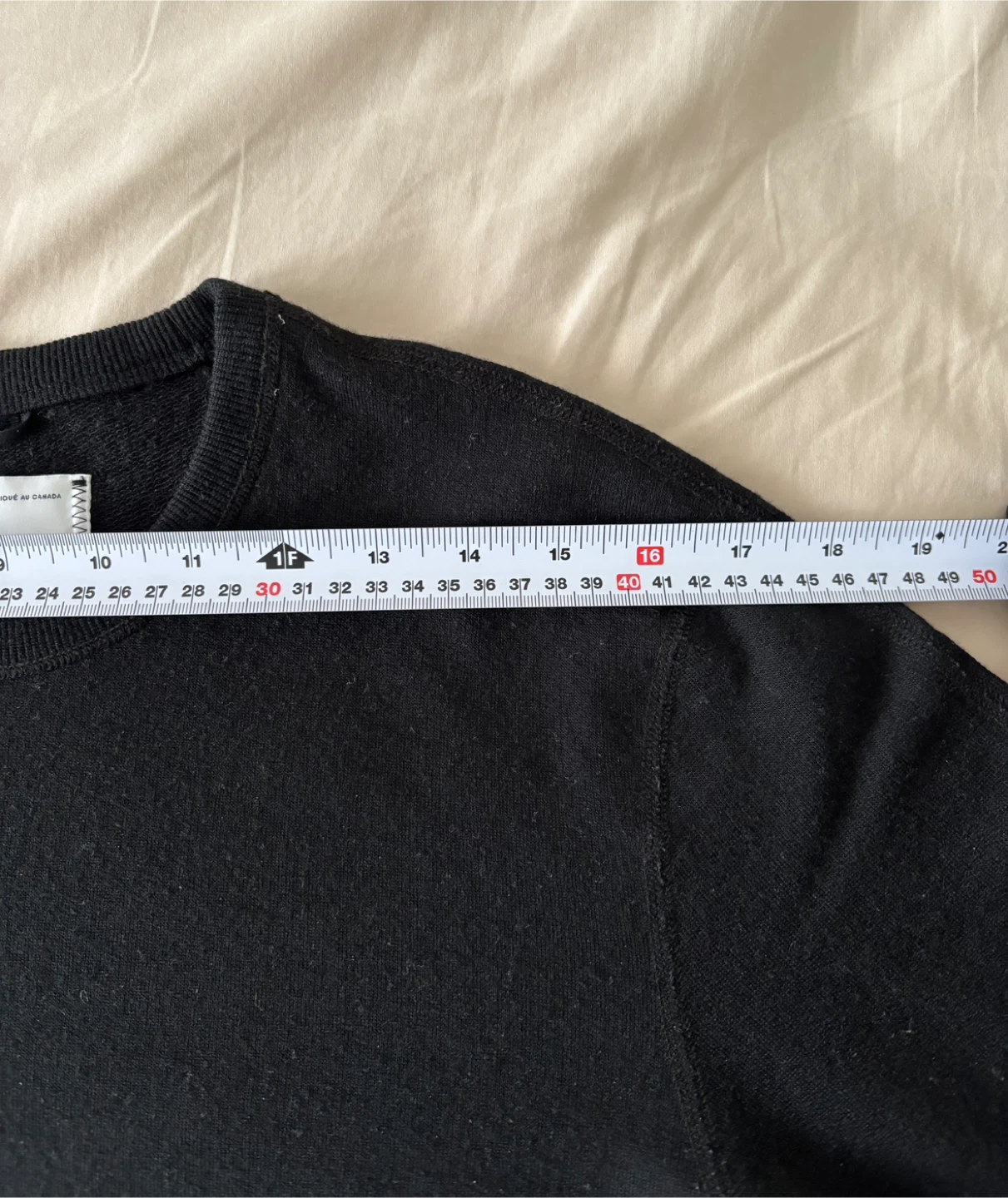 Vintage Reigning Champ Merino Wool Sweater - Made in Canada - photo 5