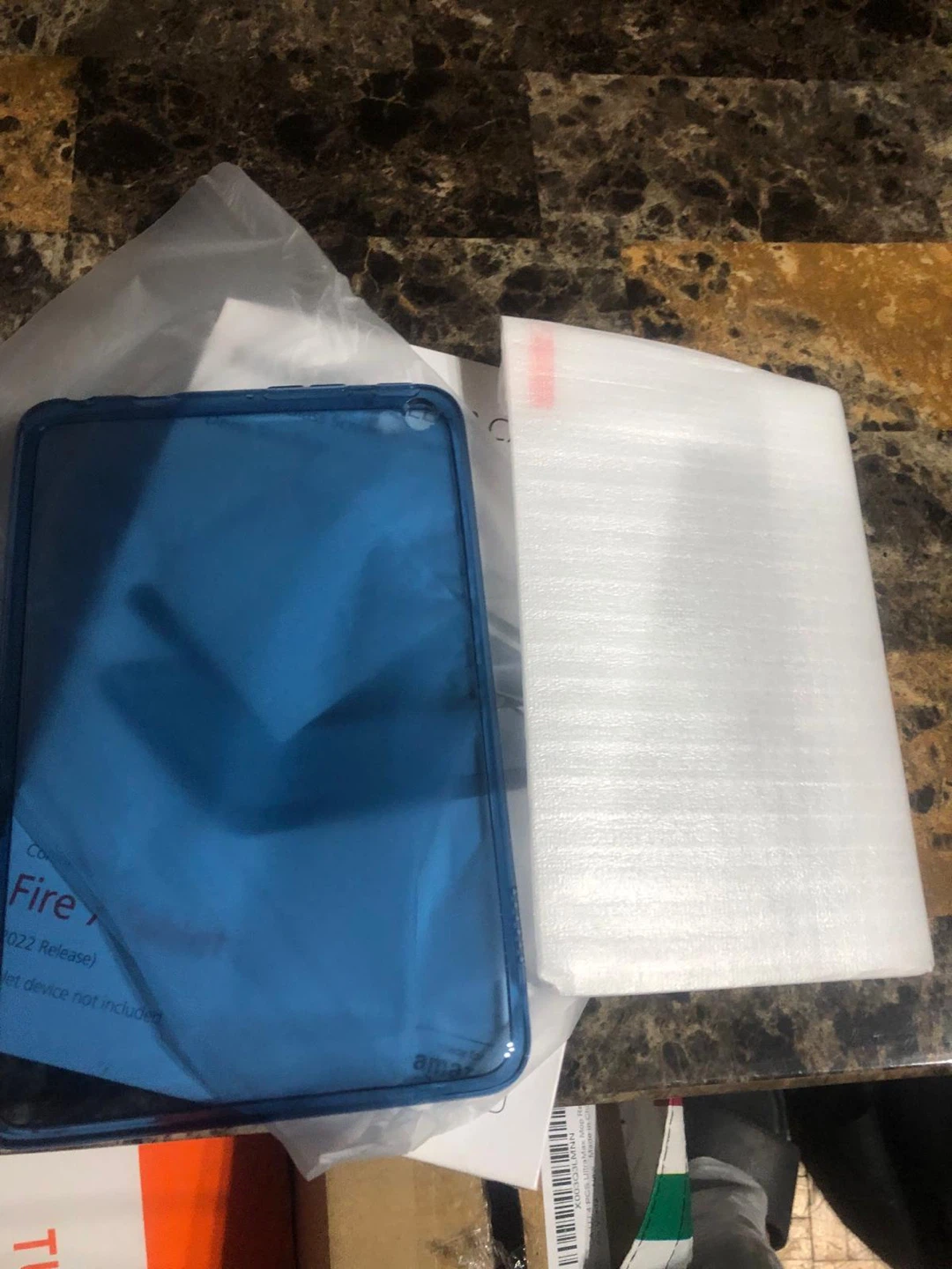 New-Mission Clear Case for 7/8 tablets - Deep Sea Blue - photo 2
