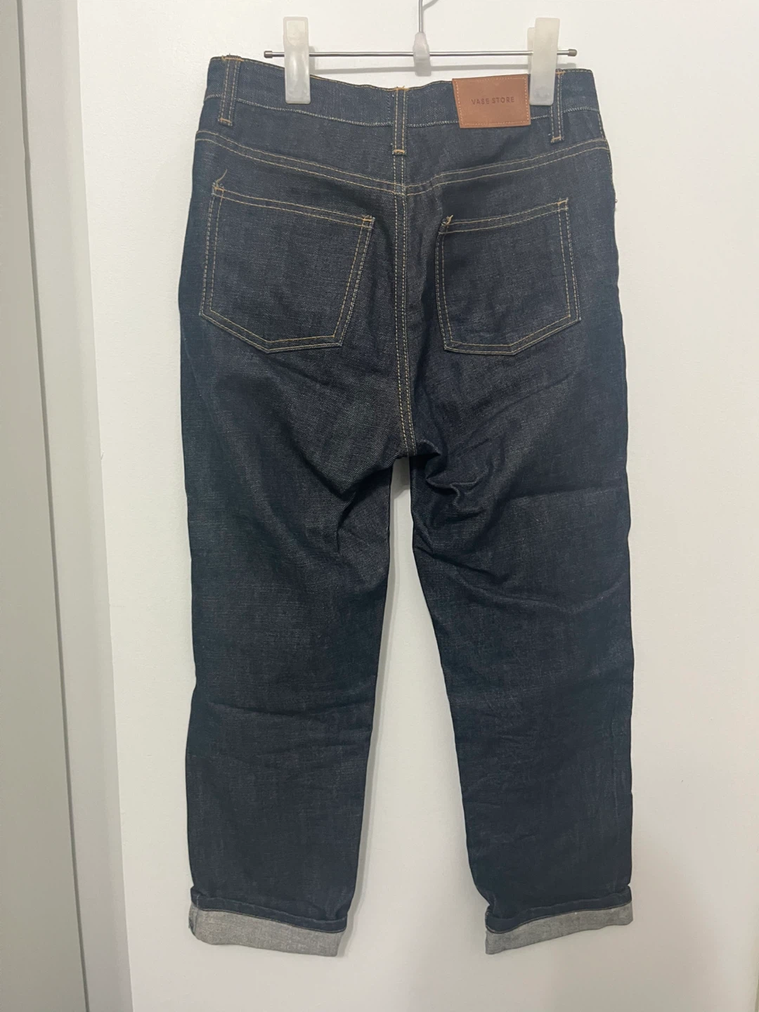 Raw Denim(unwashed denim)Jeans - photo 2