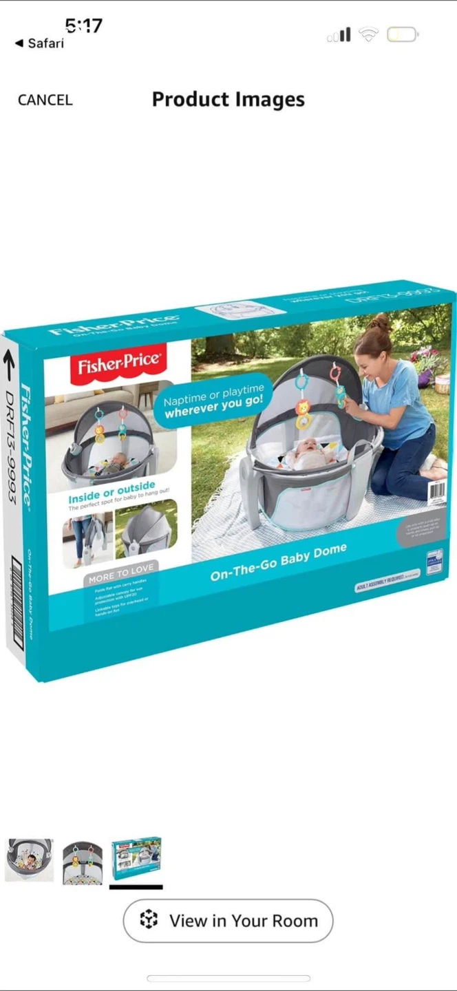 Fisher-Price On-The-Go Baby Dome