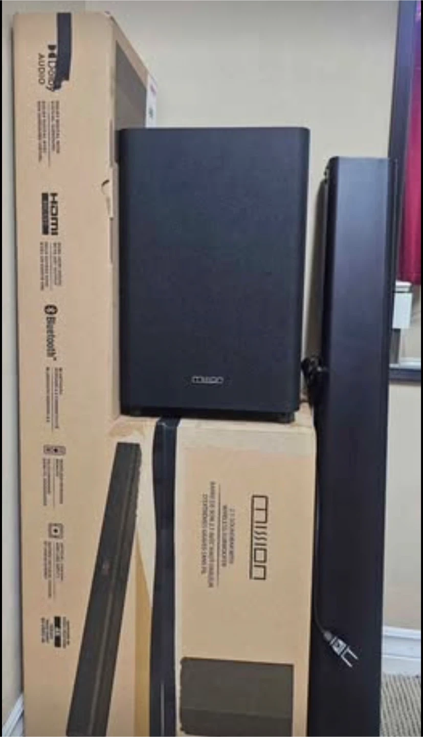MISSION Soundbar and Subwoofer with Remote - photo 3