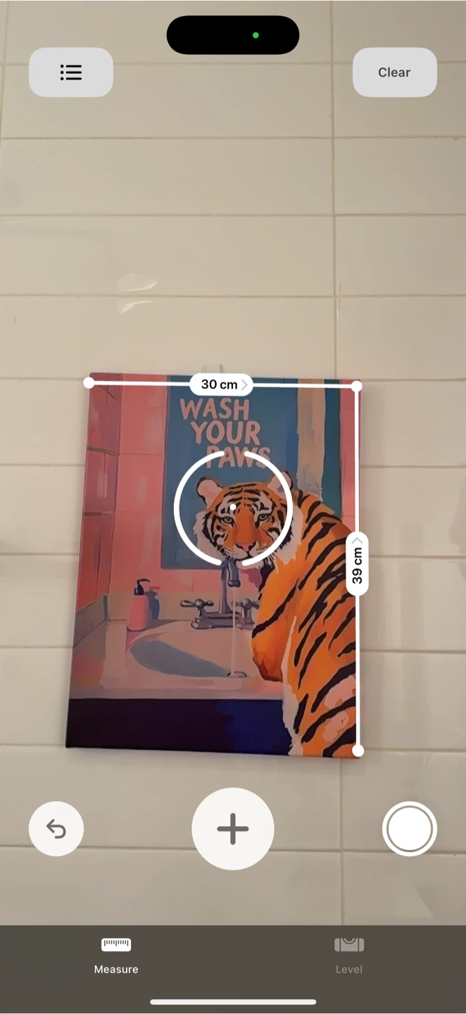 Wash Your Paws Tiger Canvas Wall Art - photo 3