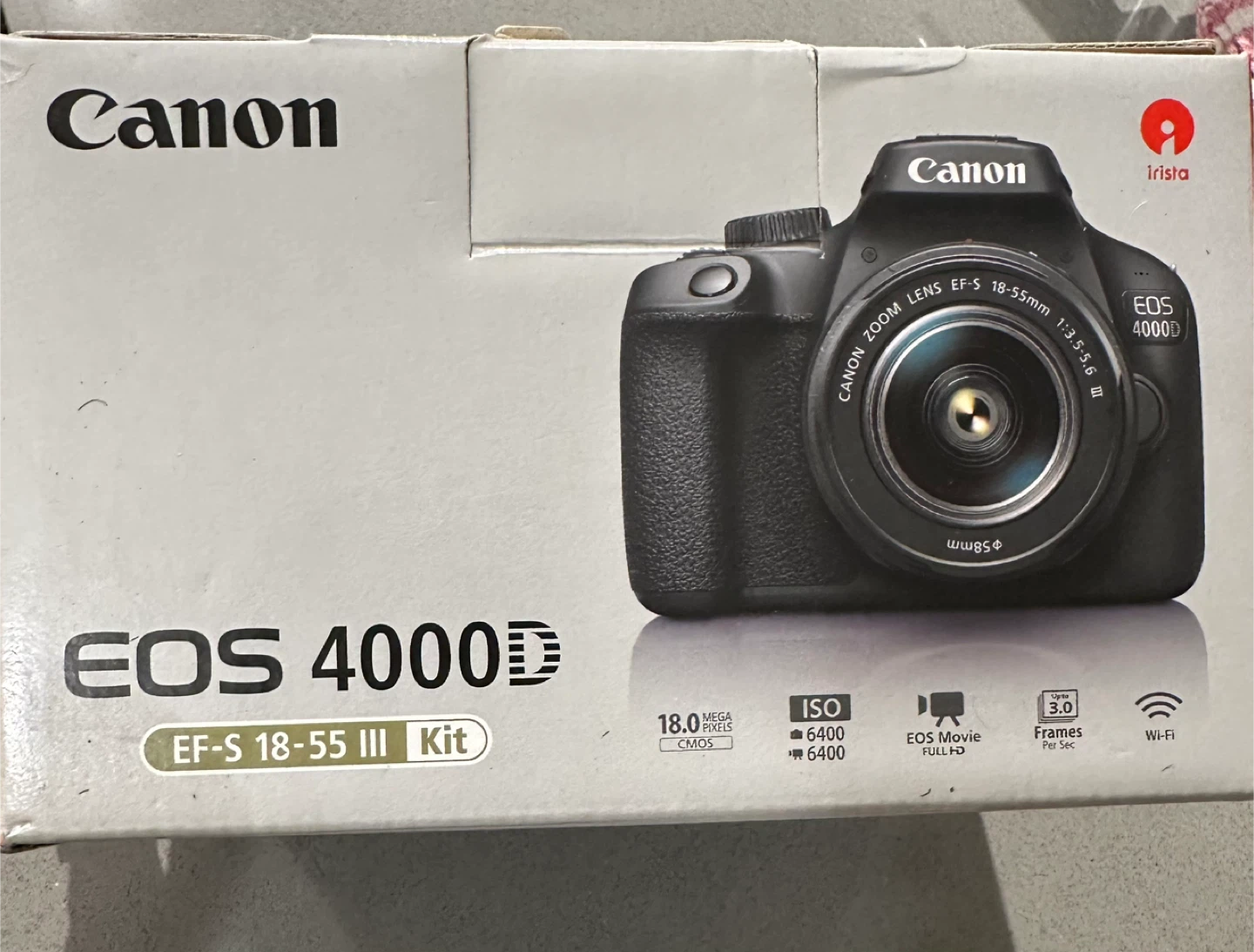 Canon EOS 4000D EF-S 18-55mm III Kit Digital Camera