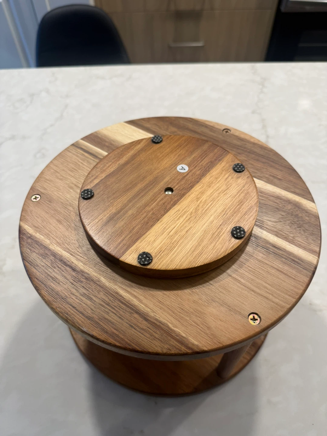 Wooden Tiered Serving Stand - photo 5