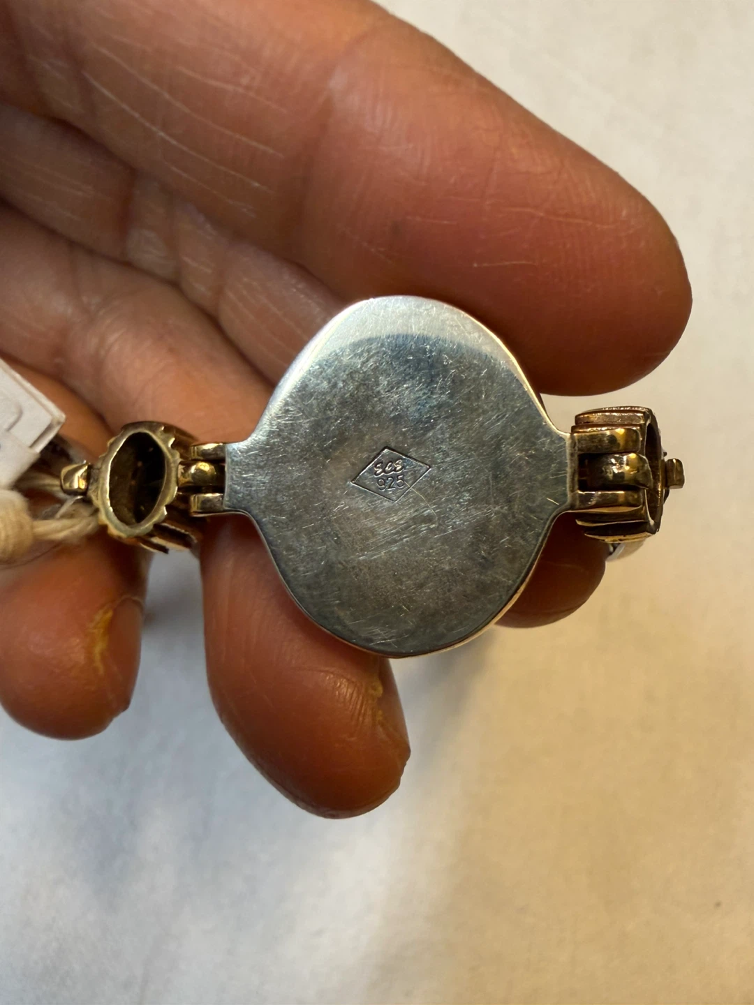 925 stamped with copper 6.5” Bracelet - photo 3