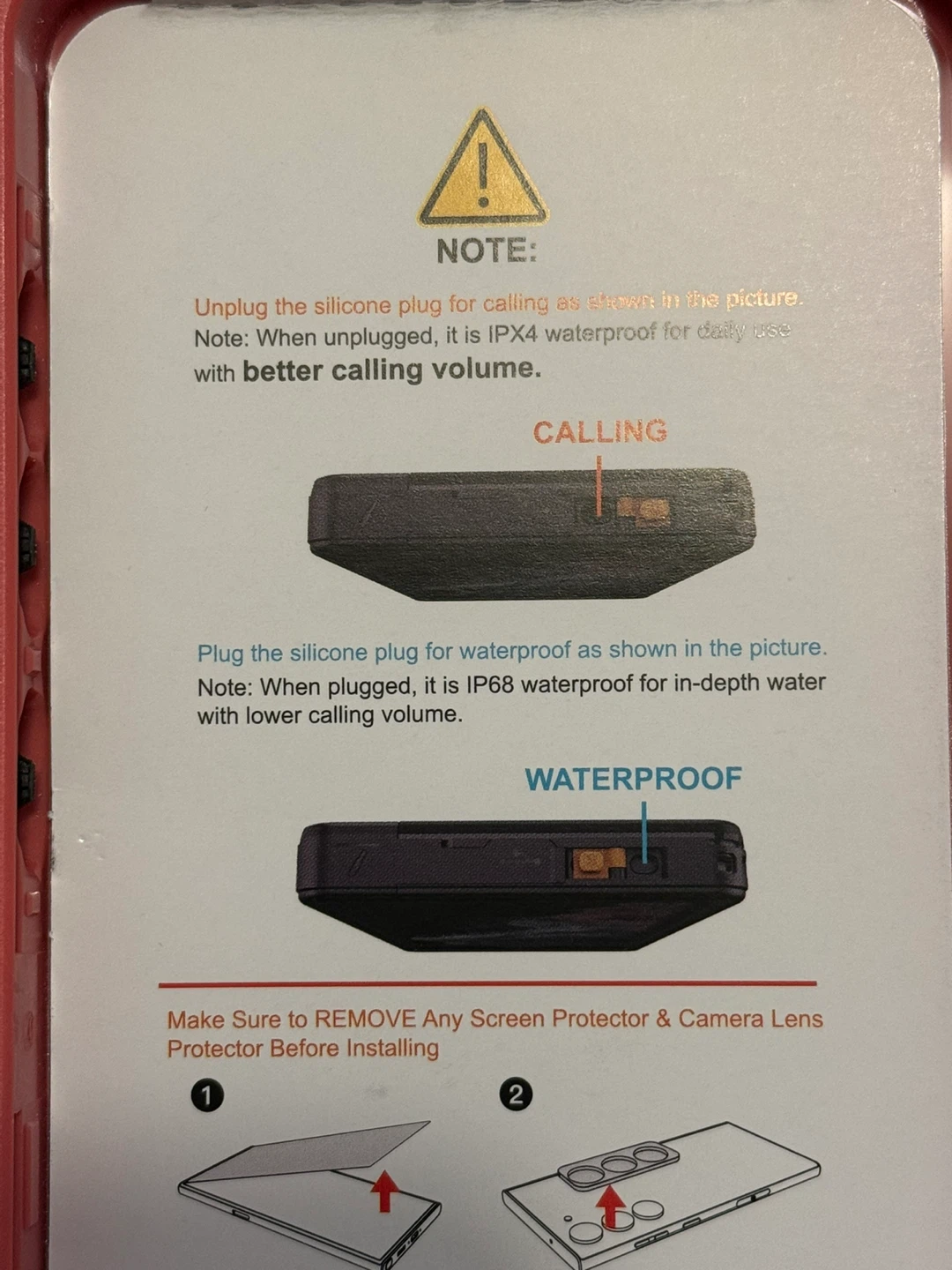 Waterproof Phone Case for S24 - photo 5