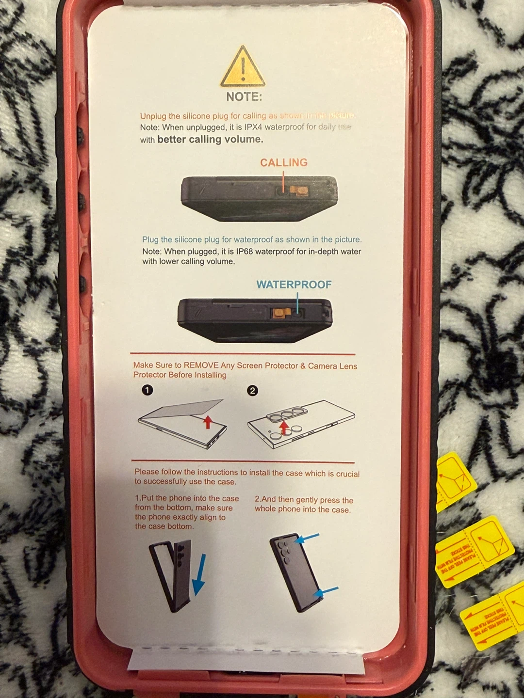 Waterproof Phone Case for S24 - photo 4