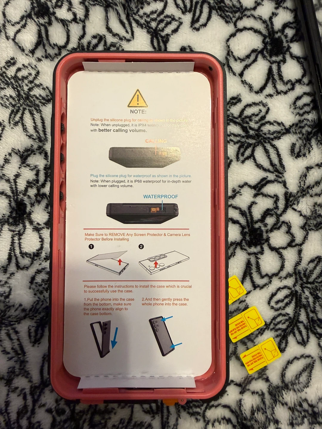 Waterproof Phone Case for S24 - photo 3