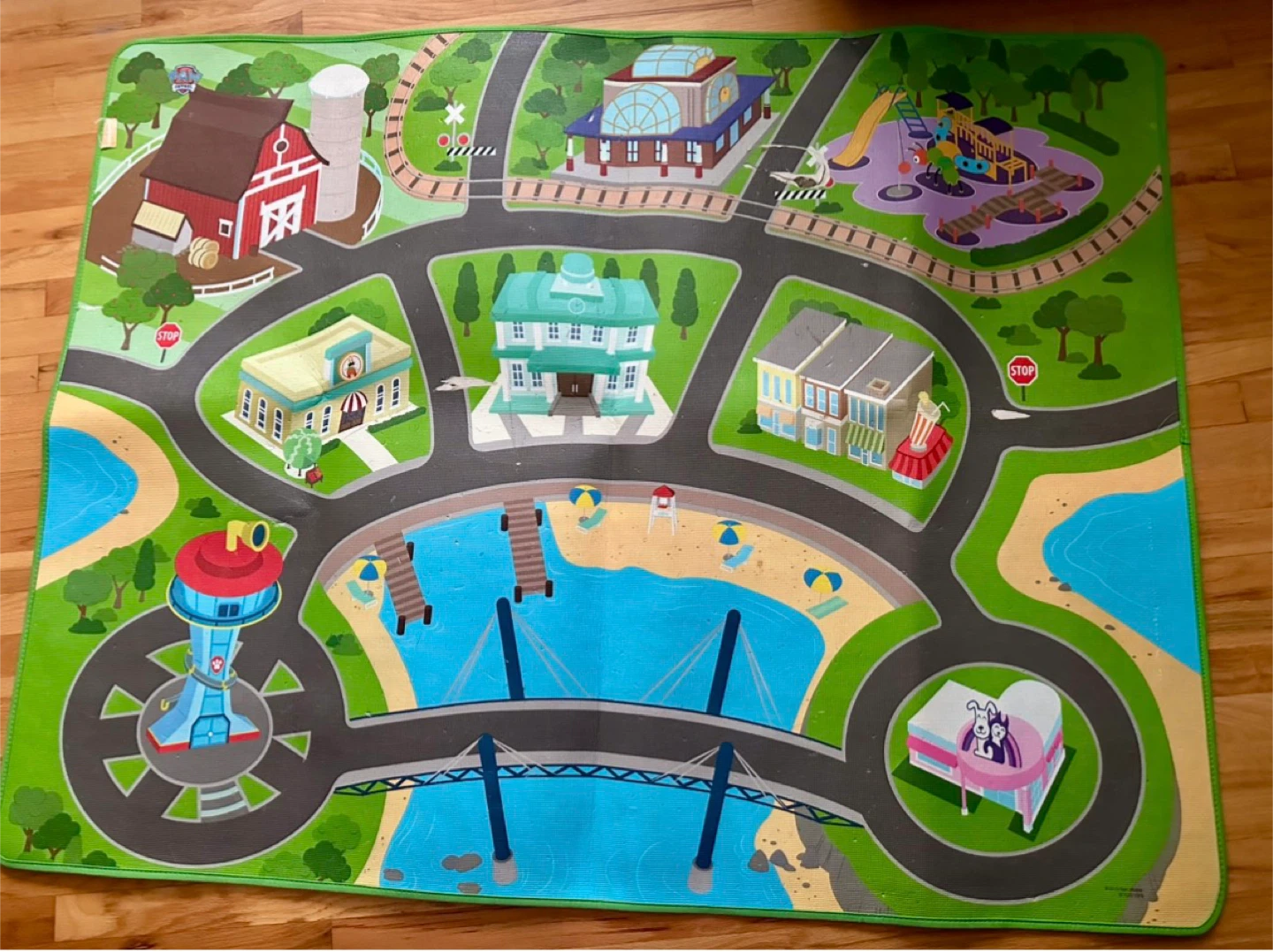 Paw Patrol Adventure Bay Play Mat