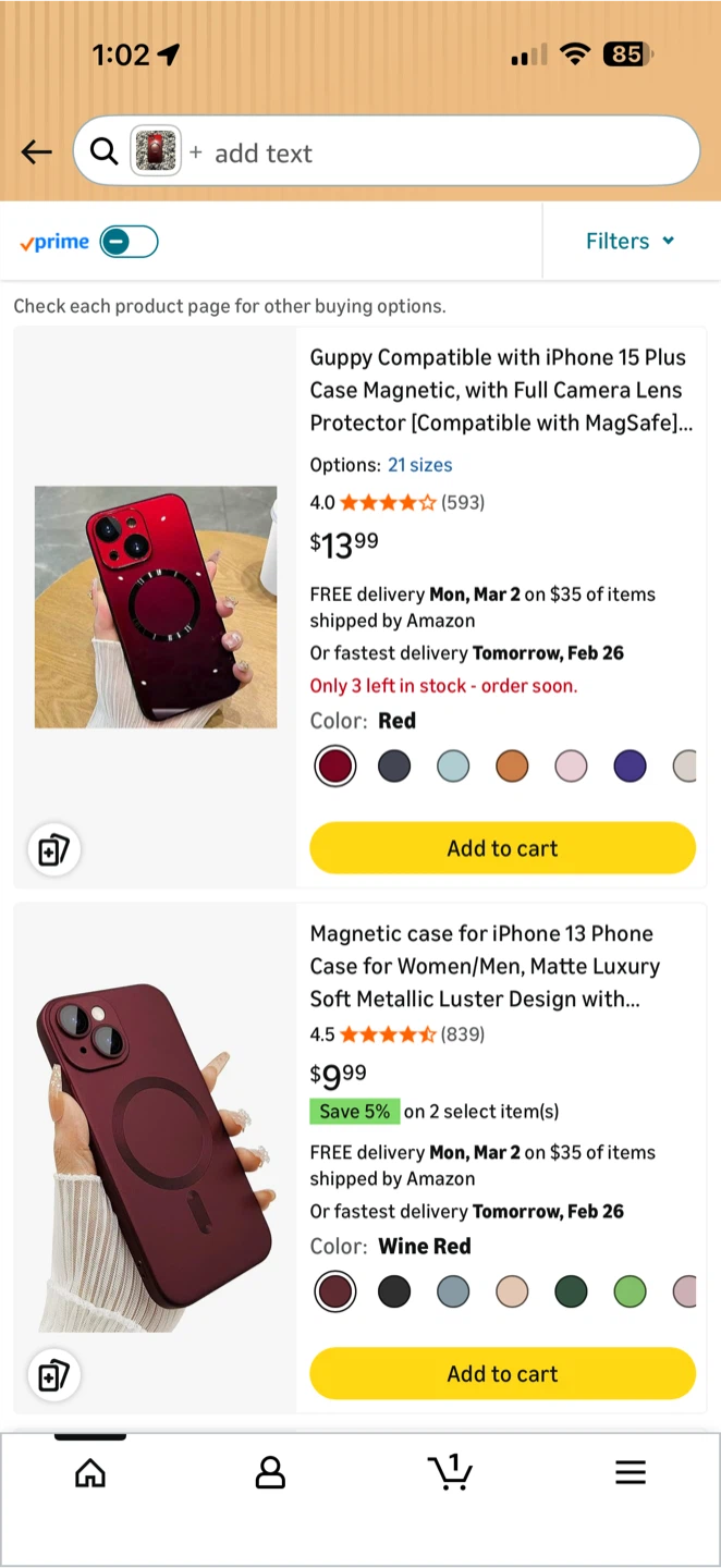iPhone 15 Plus Case - Red Magnetic Case - photo 4