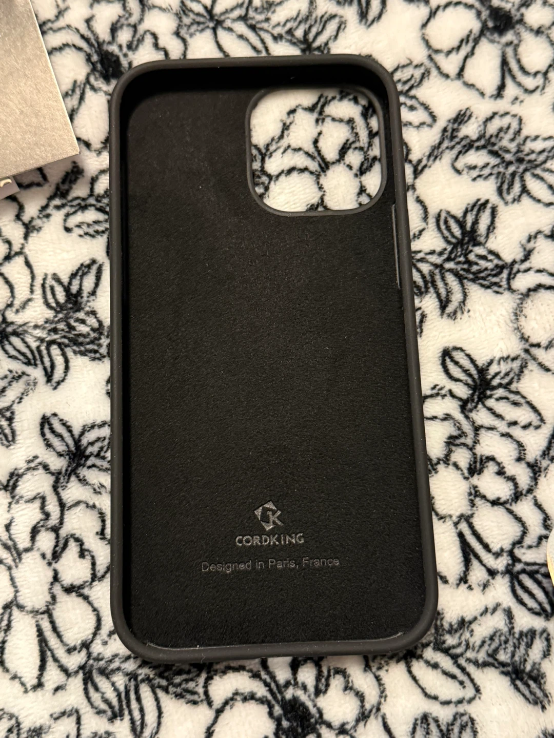 CORDKING Silicone Case for iPhone 13 Pro Max 6.7" - Black - photo 2