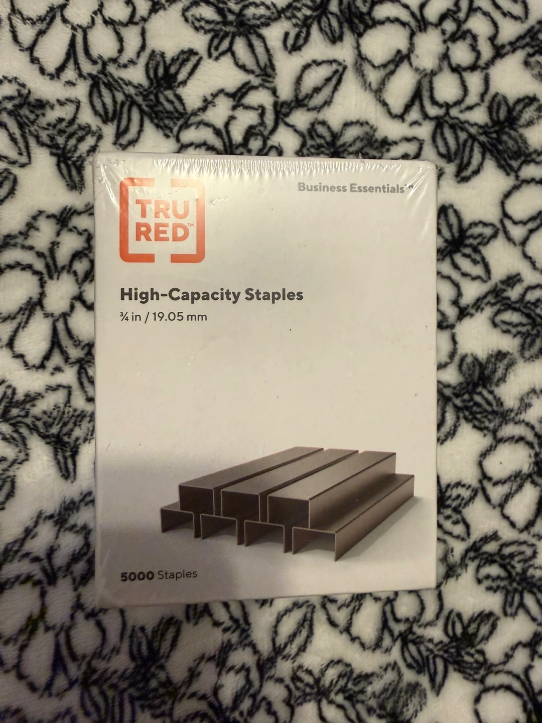 TRU RED High-Capacity Staples 3/4 in / 19.05 mm (5000 count)