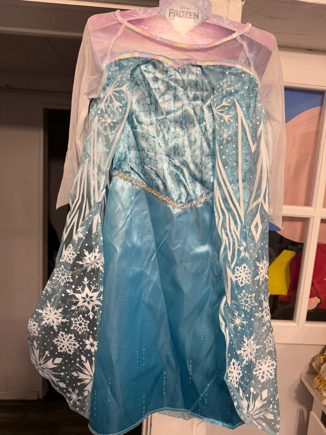 Disguise Elsa Toddler Classic Costume, Size Medium (3T-4T) - photo 3