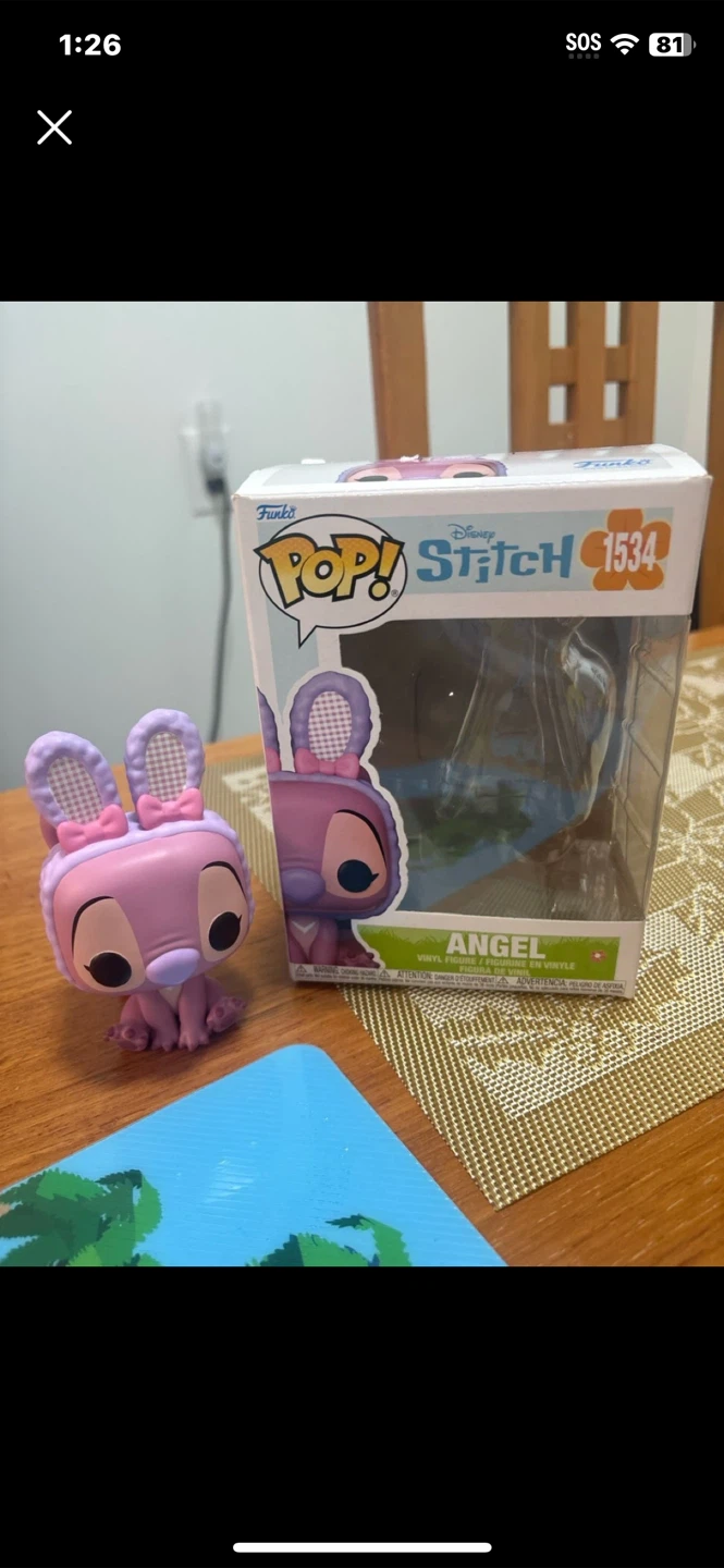 Funko Pop! Disney Stitch Angel Vinyl Figure #1534
