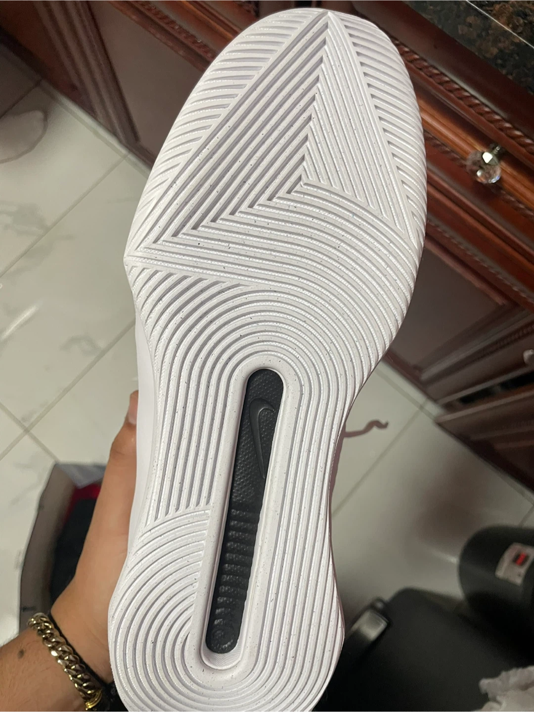 Nike Basketball Shoes - White/Black - photo 3