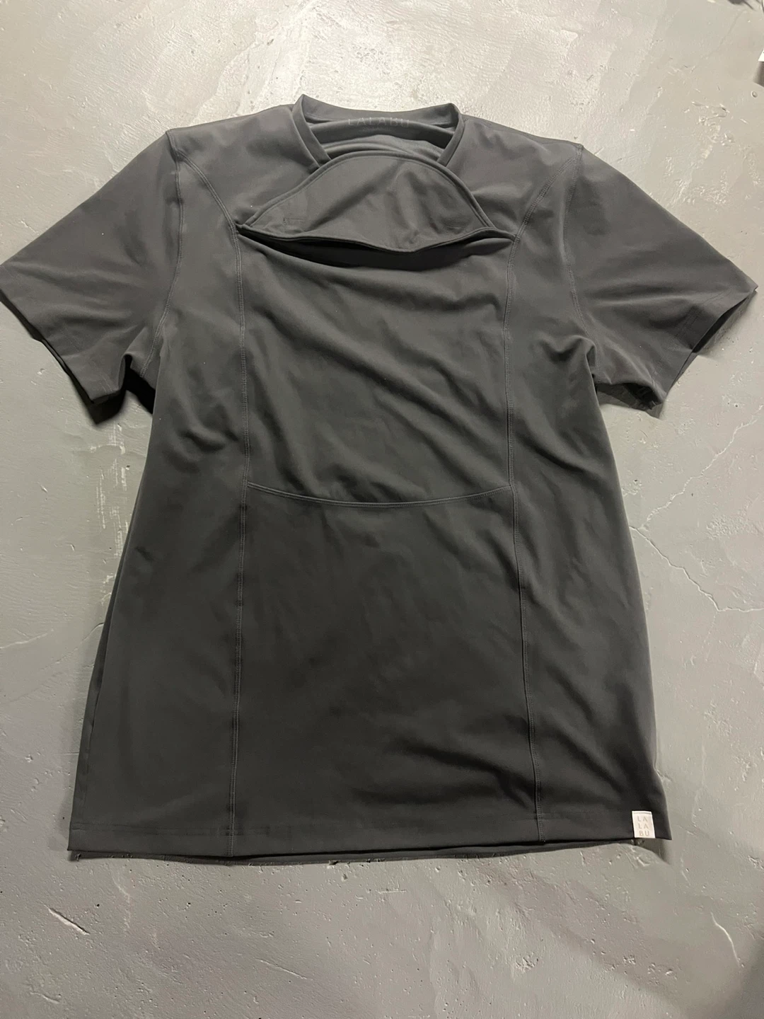 Lalabu Dad Shirt Grey Infant Carrier Men's  2XL - see below