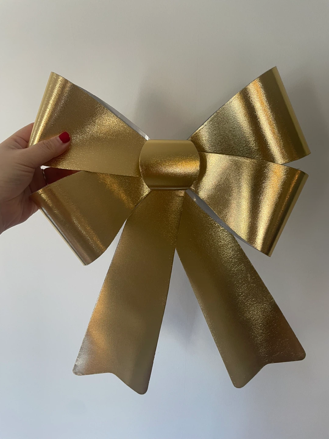 Large Gold Decorative Bow