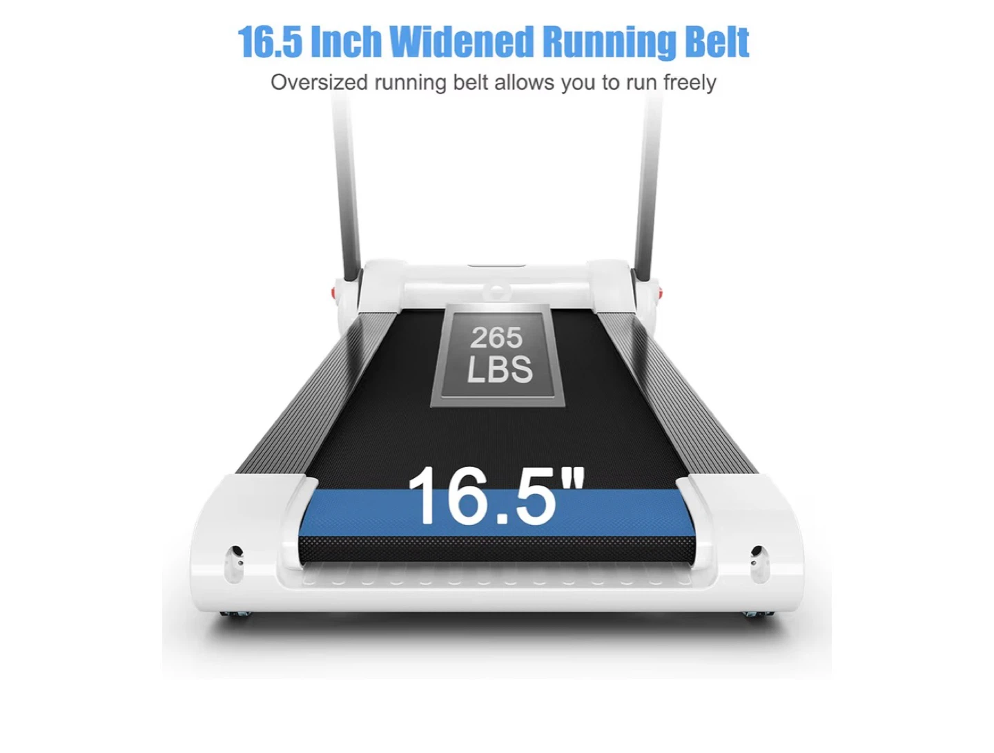 SuperFit Electric Folding Treadmill - red - photo 5