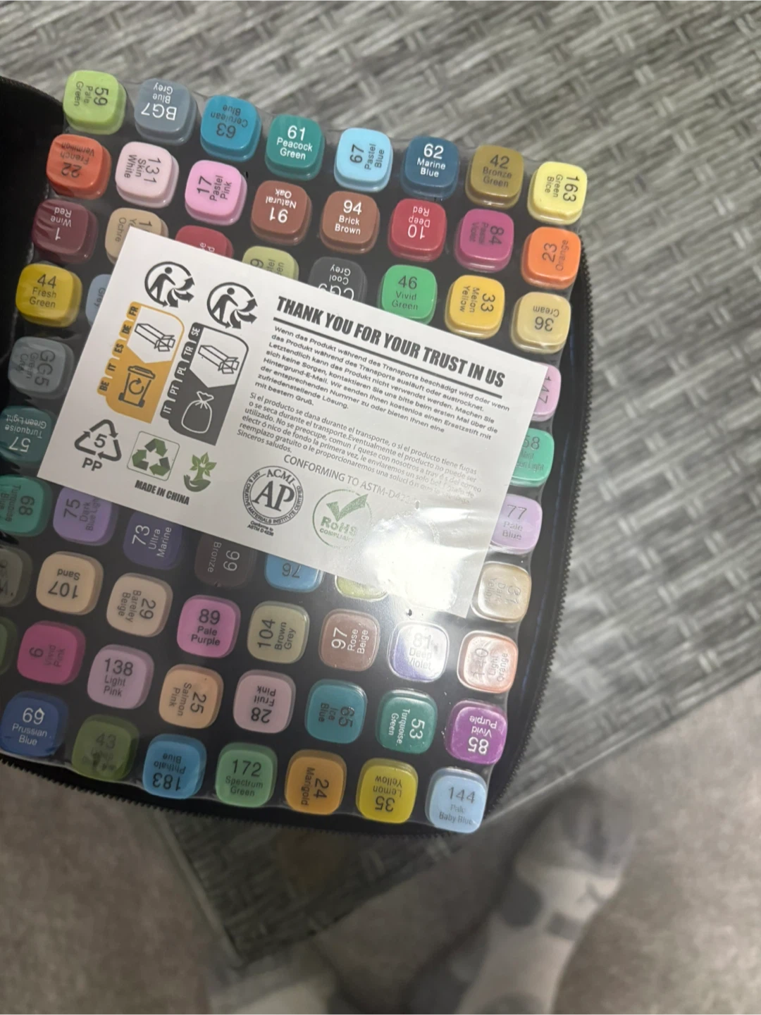 80 Piece Marker Set