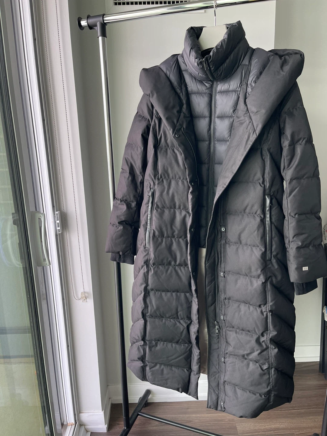 SOIA&KYO Maxi Down Coat For Sale