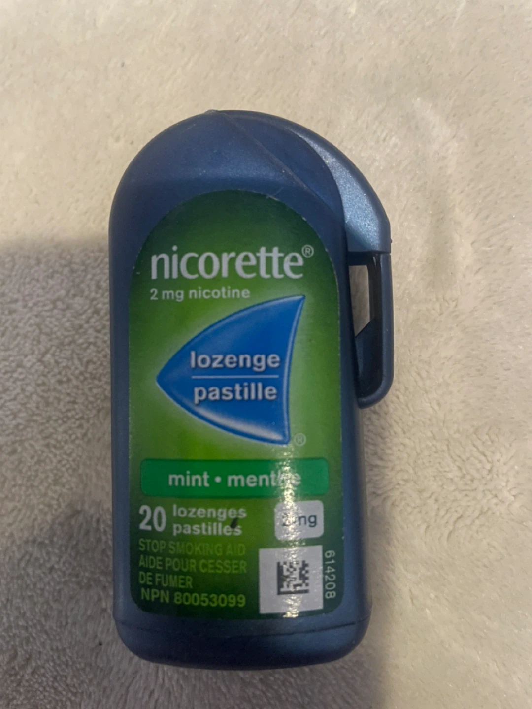 Nicorette 2mg Mint Lozenge 20 Count