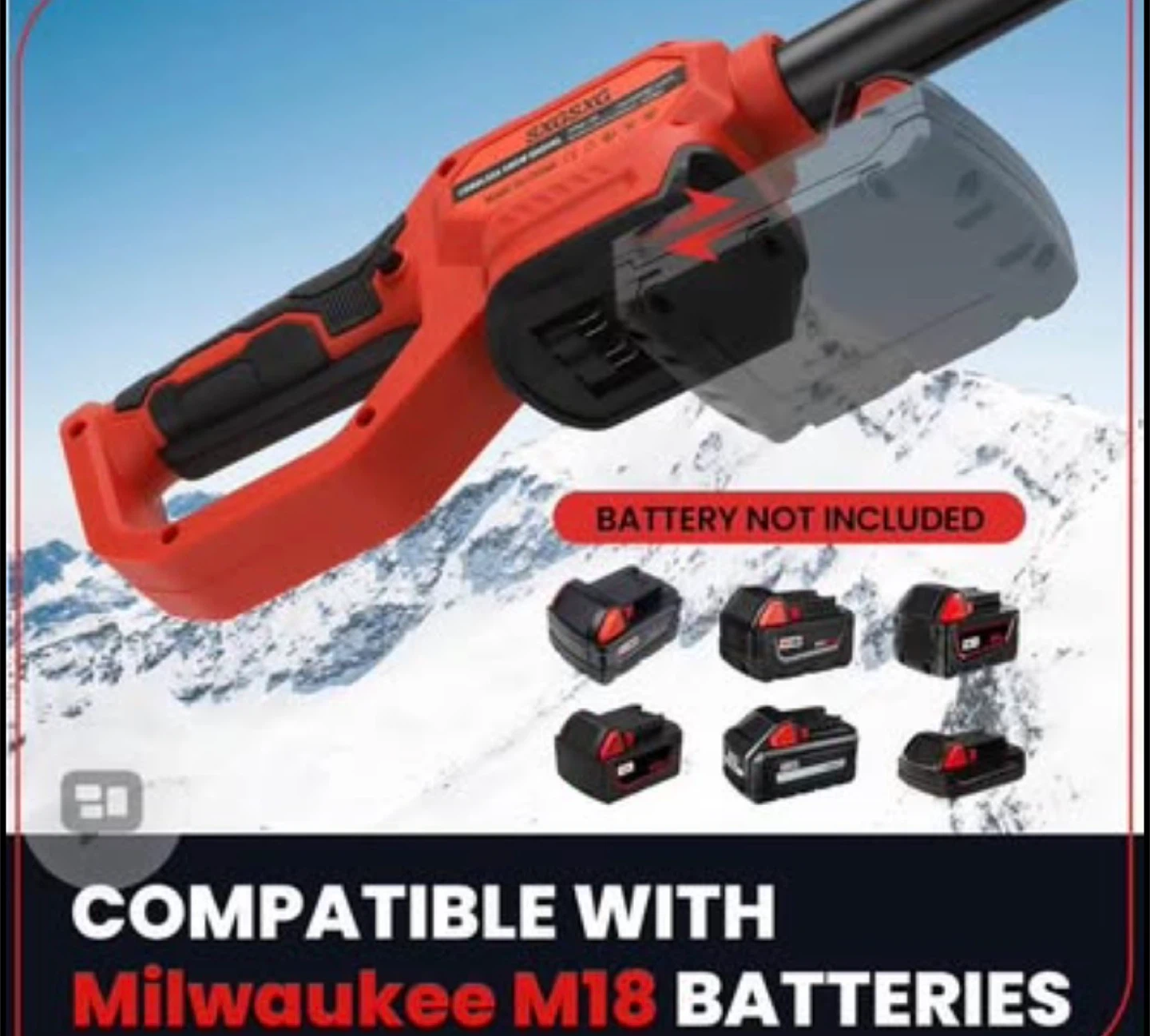 Electric Snow Shovel Cleaning Width - photo 2