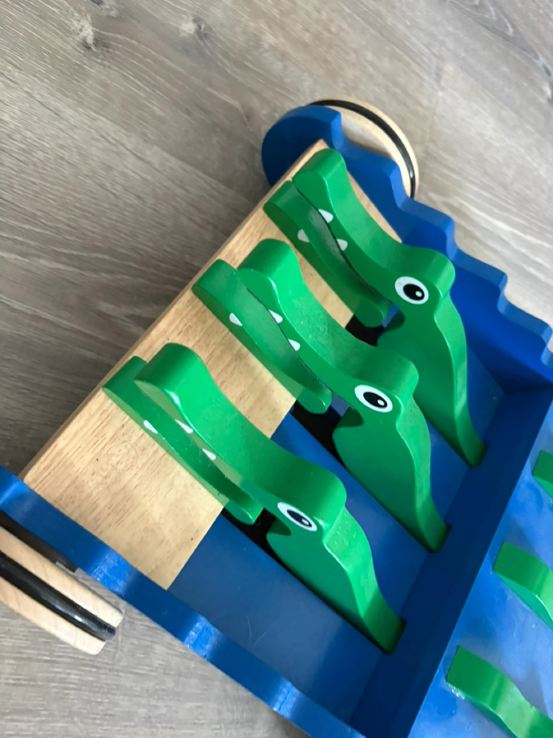 Melissa and Doug Wooden Baby Walker Toy with Alligator Design - photo 3
