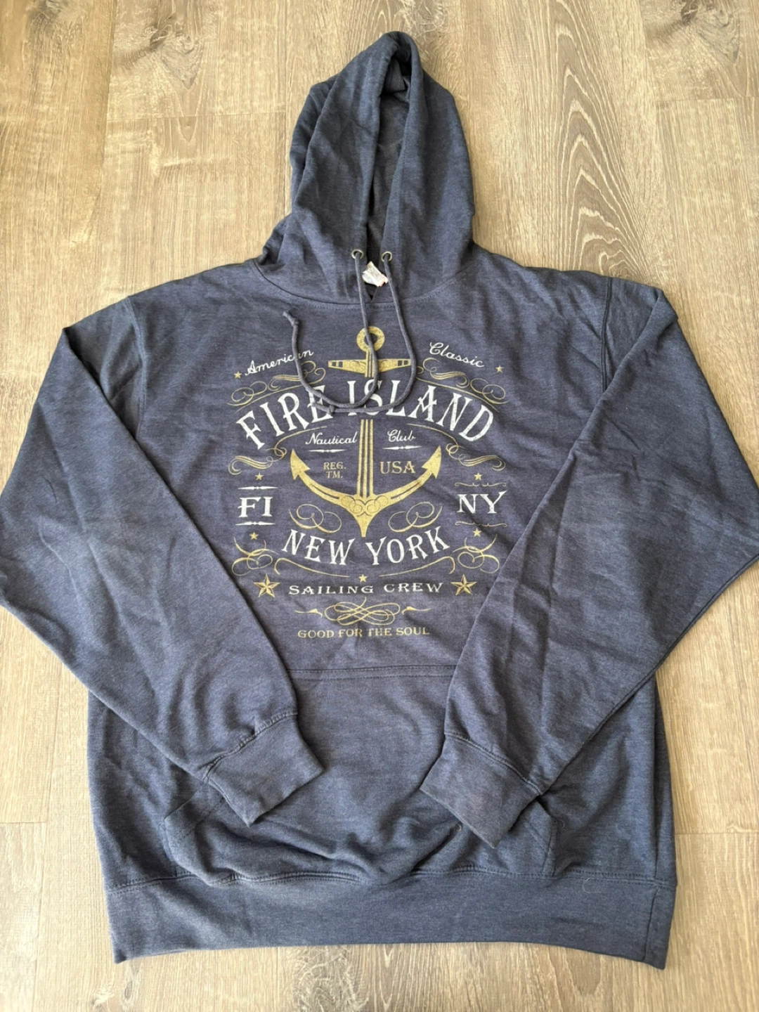Fire Island New York Sailing Crew Hoodie