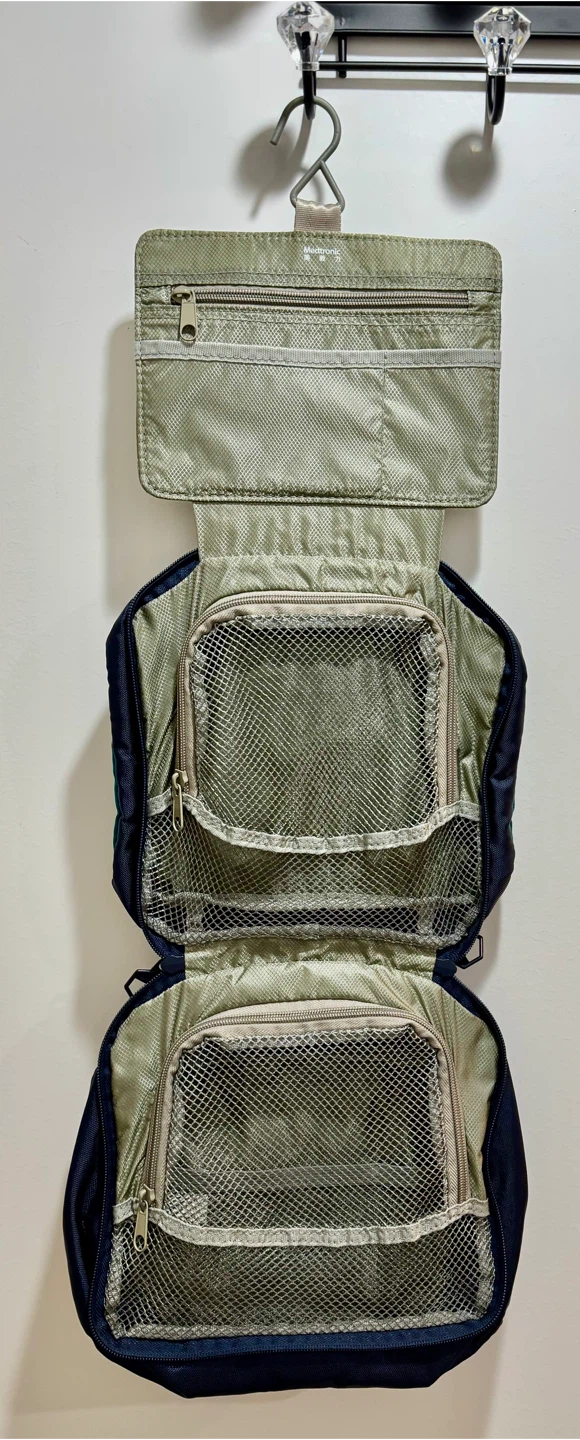 M SQUARE Travel Toiletry Organizer/Travel Bag_Teal and Navy - photo 3